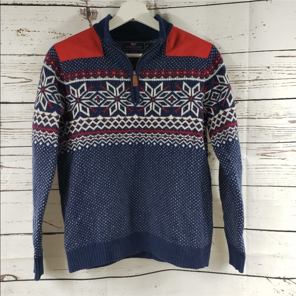 Vineyard Vines 1/4 zip sweater